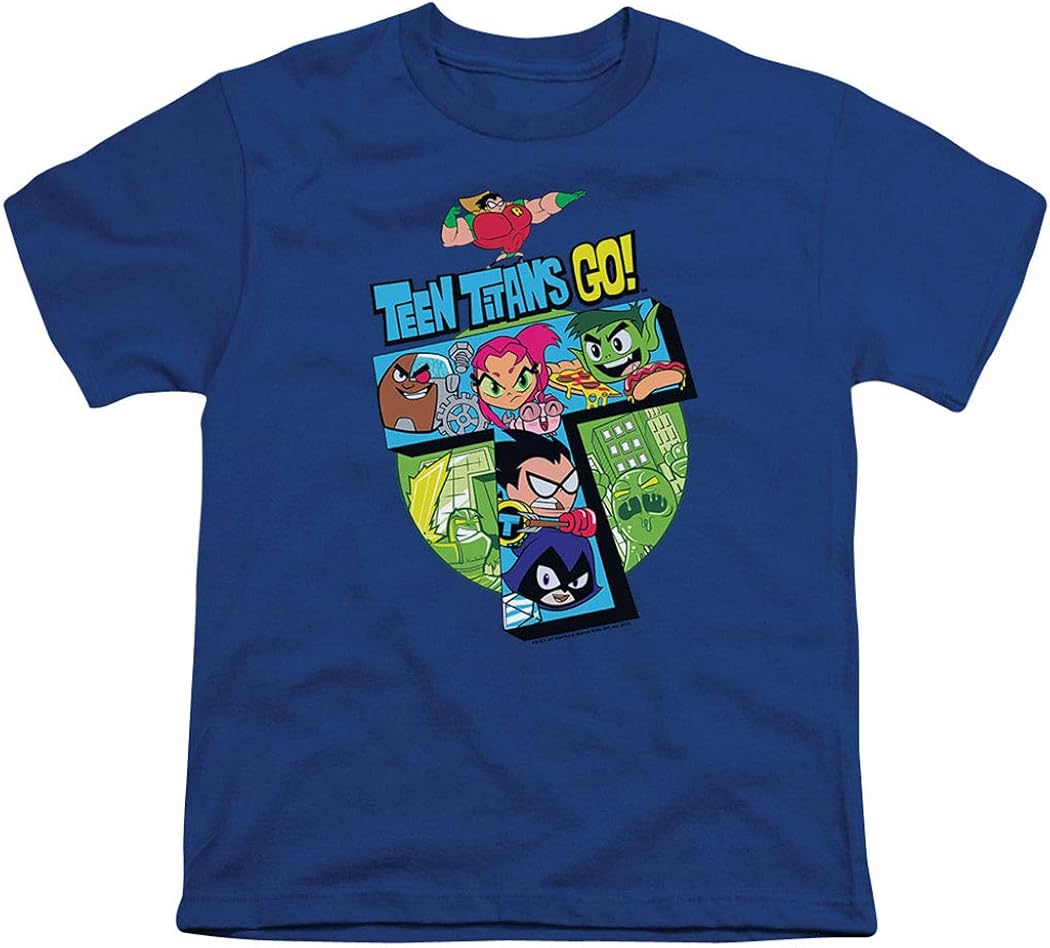 Teen Titans Go! Youth T Shirt & Stickers