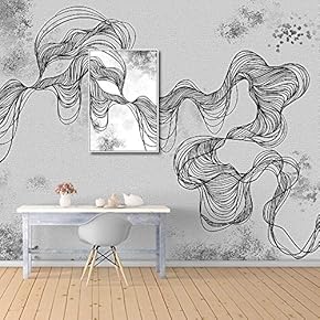 Framed Canvas Wall Art for Living Room, Bedroom Creative Idea Abstract Lines Theme Canvas Prints for Home Decoration Ready to Hang - 16x24 inches