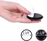 Ezprotekt Furniture Sliders for Carpet 2-1/8 in 16pcs Round Black view 2