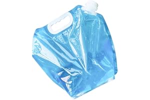 MOTHNUR 5l Portable Water Storage Bag with Spigot for Camping Outdoor Activities Water Container for Road