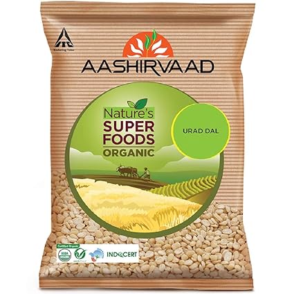 Aashirvaad Natures Super Foods Organic Urad Dal, 1kg