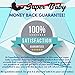Superbaby Cotton Bandana Drool Bibs – Keeps Your Baby Clean & Dry – Cute 5 Pack Colors for Boys & Girls – 100% Hypoallergenic Organic Cotton Front & Soft Fleece Back – Snaps in Place Baby Bibs