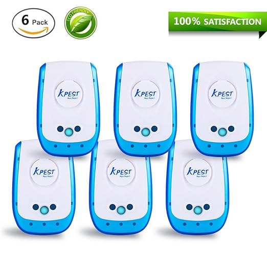 Kpest - Repelente ultrasónico para control de plagas, repelente ...