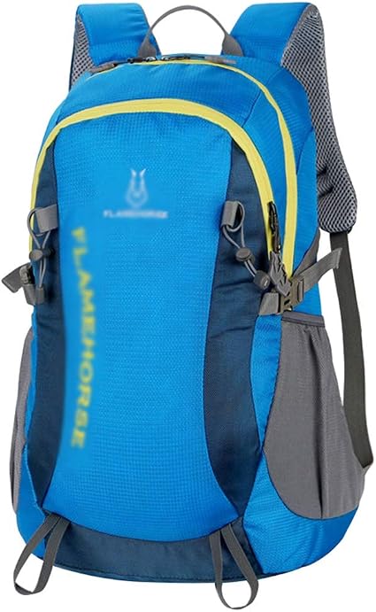 Faltbarer Rucksack 20L Ultraleicht & Wasserdicht – Nylon, Nur 85g, Mit Tragetasche | Für Reisen, Wandern, Camping, Als Tagesrucksack, Schwarz