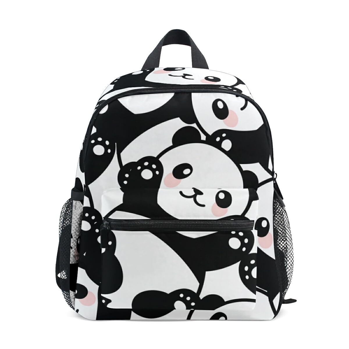 Children's Backpack, Kids Schoolbag Cute Little Panda Students Bookbag for Boys Girls, Chest Strap