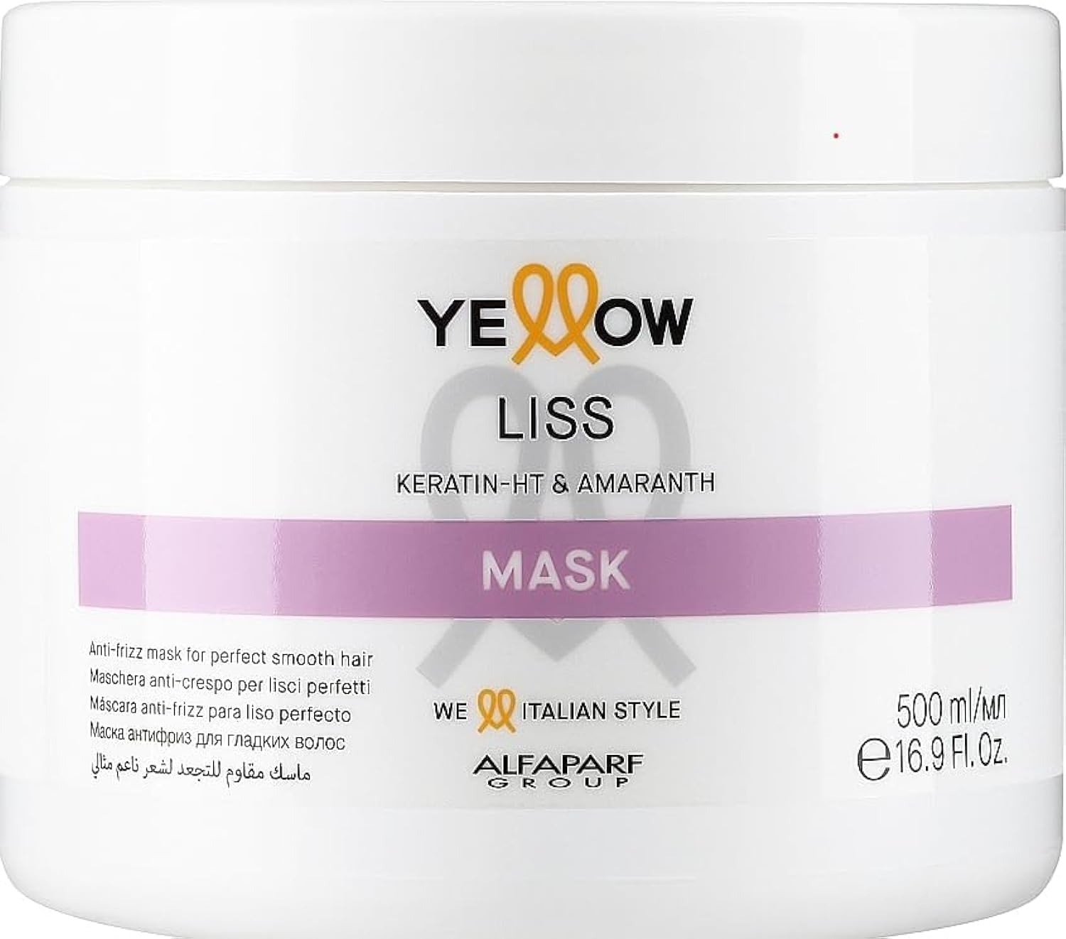 Yellow Liss Mask