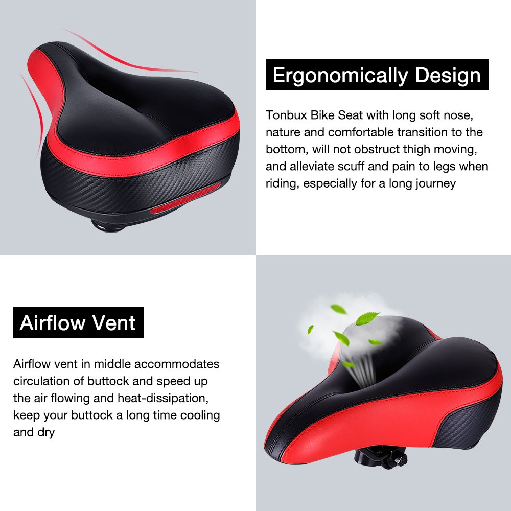 bikeroo most comfortable bike seat for seniors
