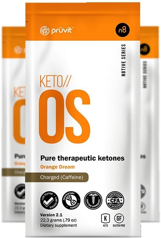 KETO//OS Orange Dream 2.1 CHARGED, BHB Salts Ketogenic Supplement