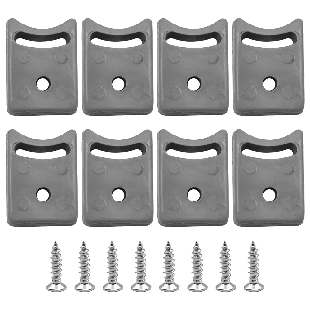 VOANZO 8Pcs Rubber Stops for Shower Room Door Pulley Prevents Pulley Damage