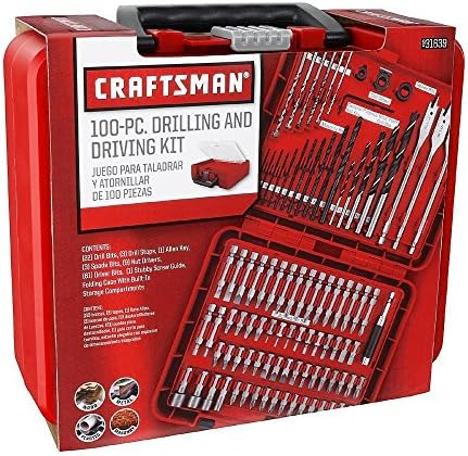 Drill Bit Screw Driver Tools Kit Set with Portable Case for Home Repairing and Low Rider Off-Road Vehicles