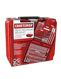 Craftsman   Juego de 100 piezas de accesorios para brocas de destornillador, estuche de herramientas 31639, nuevo,
