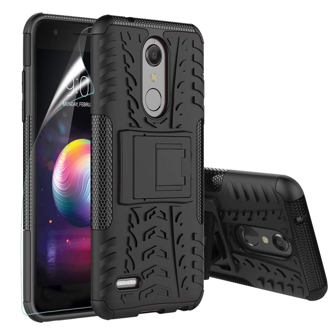 Best Lg K30 Case With Stand And Screen Protector