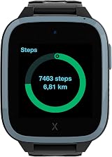 XPLORA XGO 3 Kids Watch Phone 4G GPS SOS Camera Pedometer School Mode Black view 2