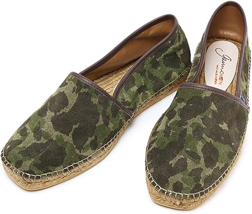 Amazon ガイモ エスパドリーユ メンズ スリッポン スエード Camo 春夏 シューズ 42 Trufle Mim 並行輸入品 シューズ バッグ