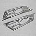 Beautost for Honda CR-V CRV EX/EX-L/Touring Model 2017 2018 2019 Chrome Front Fog Light Lamp Cover Trims