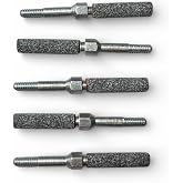 Threaded Shaft Grinding Stones - 5 Pack (13/64")