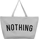 Large Canvas Tote Bag - Extra Large Shopping Bag for Women Beach Totes Bags Reusable Big Grocery Bag