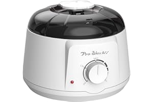 BEENLE Wax Warmer for Hair Removal, Wax Warmer Wax Machine with Auto Temperature Control Suitable for Face, Eyebrow, Body, Brazilian, Adjustable Temperature Control, 14 oz. (911-WHITE)