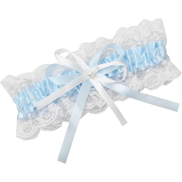 Weddng Garter Brdal Garter Lace Garter - Somethng Blue Garter Set