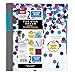 Five Star Advance Spiral Notebook, 2 Subject, College Ruled, 11 x 8.5 Inch, Dots Design (73141)