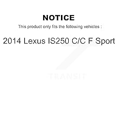SIM Front Rear Semi-Metallic Brake Pads Kit