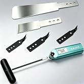 JL&amp;LOVE Green Universal Cold Knife, Windshield Removal Scraper for Car Window Glass Urethane