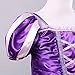 Little Girls Princess Rapunzel Dress Costume (Purple, 110cm for 3 Years)