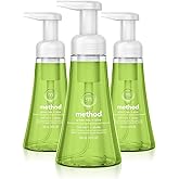 Method Foaming Hand Soap, Green Tea + Aloe, 10 Ounce (Pack of 3)
