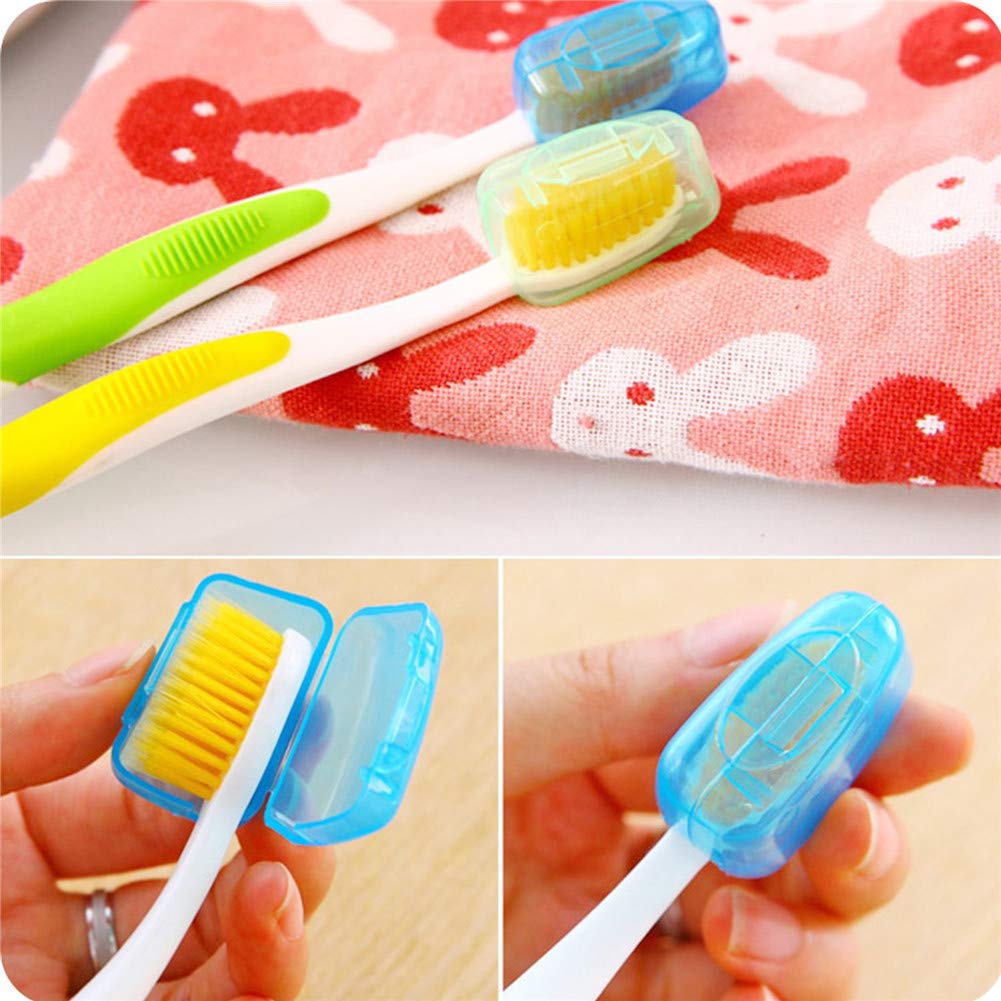 Protector Para Cepillo De Dientes para Cepillo de Dientes eléctrico y Manual Suneast Color al Azar 10