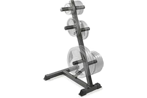 Marcy Olympic Weight Plate Tree for 2-Inch Plates Weight Storage Rack