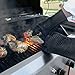 Verde River Products Silicone Heat Resistant BBQ Grilling Gloves - Best Protective Insulated Kitchen - Oven – Grill – Baking - Smoker & Cooking - Waterproof Grip - Replace Potholder & Mitts XL Black