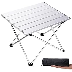 Grope Portable Camping Table with Aluminum Table