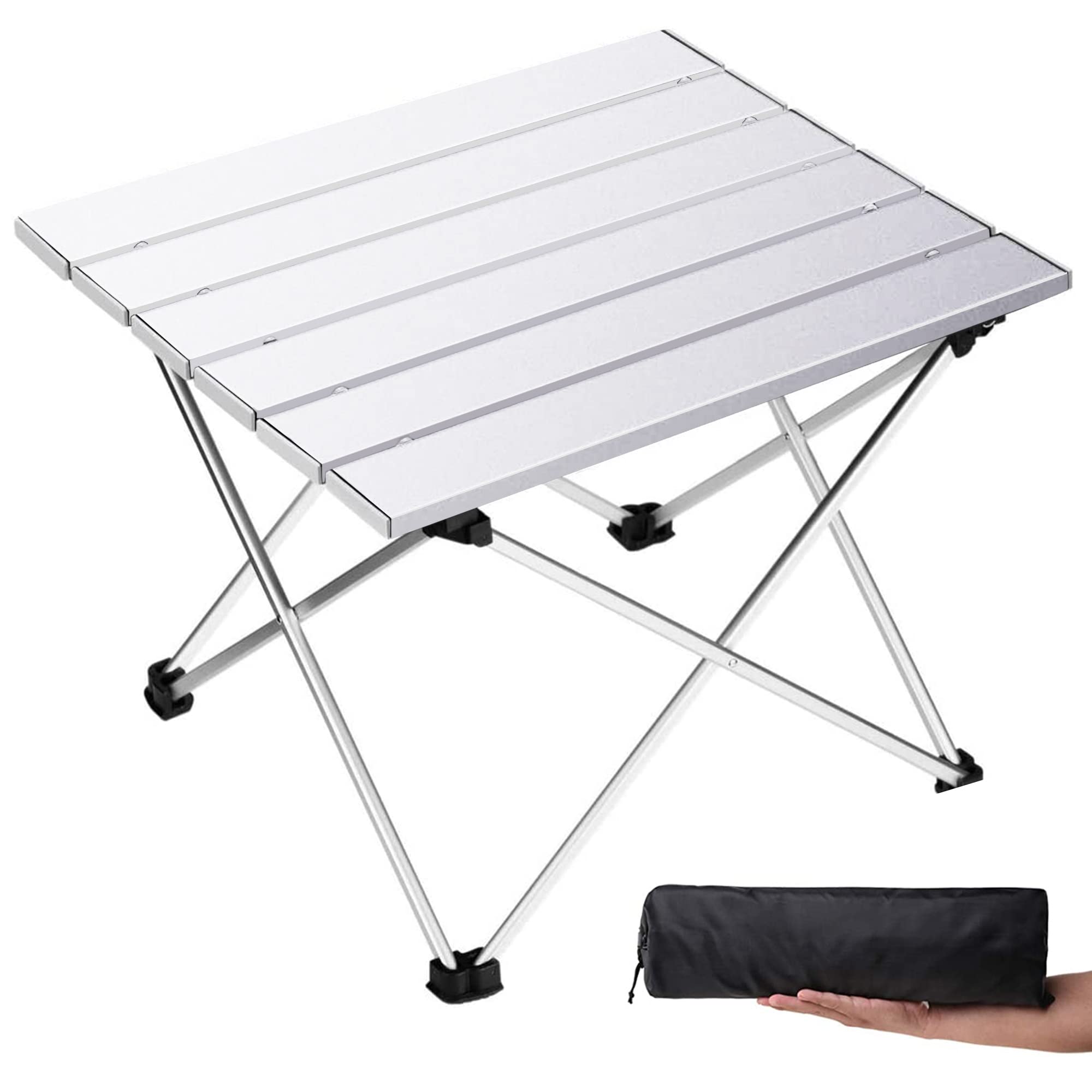 Grope Portable Camping Table with Aluminum Table