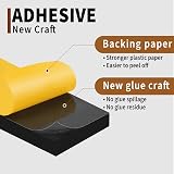 Yotache Foam Weather Stripping Seal Tape 12mm x 3mm 5m Roll (3 Pack) view 3