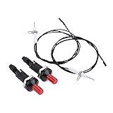2Pack Propane Push Button Piezo Igniter Kit, Piezo