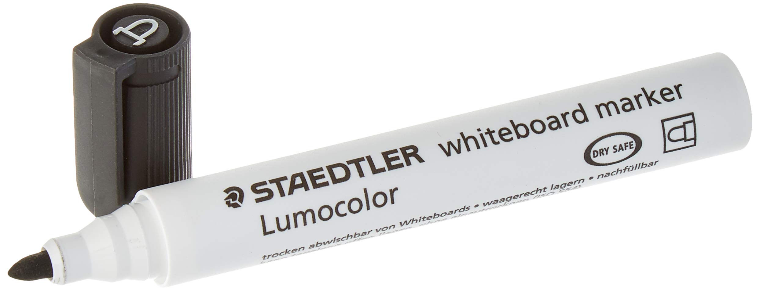 Staedtler Lumocolor 351 Black Bullet Tip Whiteboard Board Marker