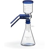 Fristaden Lab Vacuum Filtration Kit | 500 mL Flask | USA Company | Includes 500 mL filtering flask and 300 mL glass Buchner funnel. USA company.