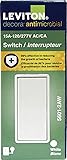 Leviton 15 Amp Decora Antimicrobical Wall Switch