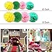 Tropical Hawaiian Party Decorations,57 pcs Party Supplies,Tropical Leaves,Pineapple,Paper Lanter,latex Balloons and Paper Pom Poms for Birthday,Jungle Beach Pool Theme,Baby & Bridal Shower Decorations