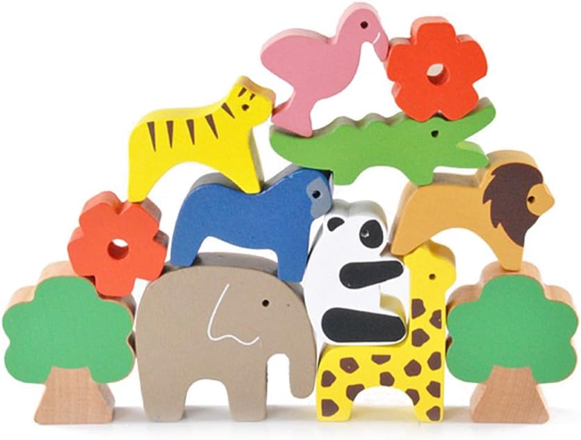baby wooden animals