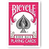 Bicycle Rider Back Fuchsia Deck