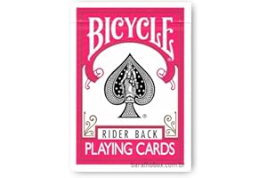 Bicycle Rider Back Fuchsia Deck