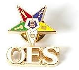 Eastern Star Shield Star with OES Letters - Order
