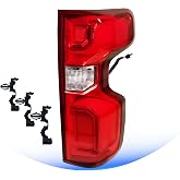LED Tail Light Compatible with 2019 2020 2021 2022 2023 2024 2025 2026 Chevy Silverado 1500 &amp; 2022-2023 Silverado 2500HD/ 3500HD Rear LED Taillights Right Passenger Side Brake Signal Lamp 85727858