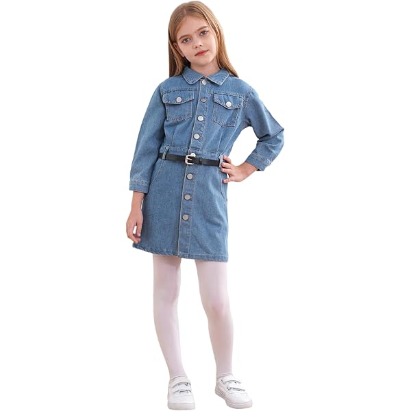 white christmas dresses Downtown Girl Denim Dress – MaiDlynn's Chic Boutique main image 1