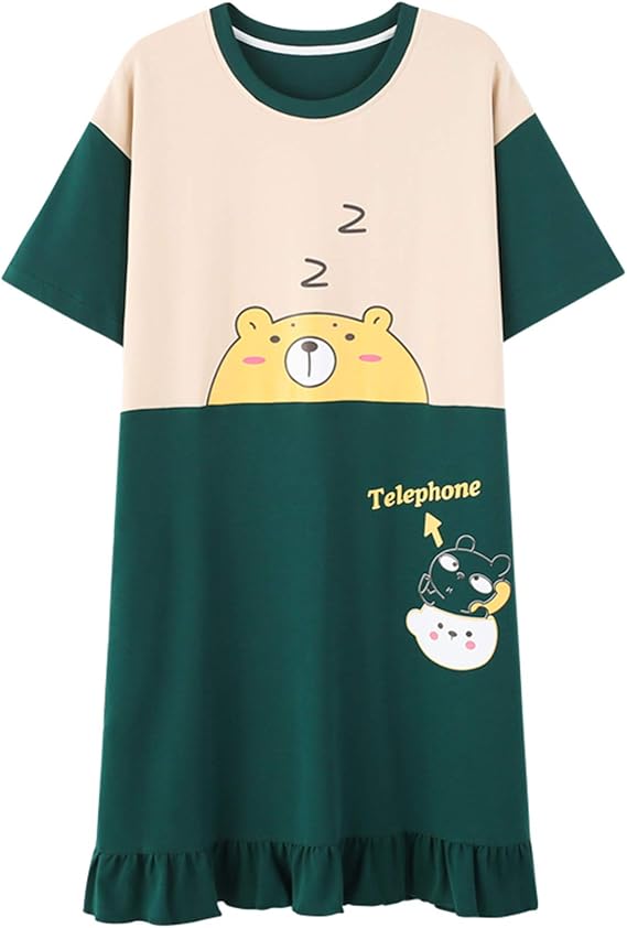 Amazon Myoseya ルームワンピース 半袖 かわいい 綿100 夏 パジャマワンピース レディース ネグリジェ ロング丈 Tシャツワンピ ゆったり 薄手 フリル おしゃれ 部屋着 肌に優しい 女性 女の子 中学生 ルームワンピース ネグリジェ 通販 Amazon Myoseya ルームワンピース 半袖 かわいい 綿100 夏 パジャマワンピース レディース ネグリジェ ロング丈 Tシャツワンピ ゆったり 薄手 フリル おしゃれ 部屋着 肌に優しい 女性 女の子 中学生 ルームワンピース ネグリジェ 通販