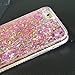 iPhone 6 Plus Case,Crazy Panda 3D Creative Liquid Glitter Design iPhone 6 Plus Liquid Quicksand Bling Adorable flowing Floating Moving Shine Glitter Case iPhone 6 Plus/6S Plus - Pink Diamonds
