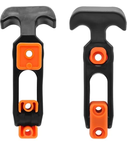 Elastic Stainless Steel Rubber Hood Catch - Flexible T-Handle Hasp Rubber Flexib - View #9