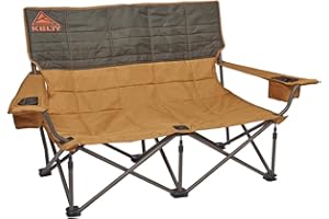 Kelty Low-Love Seat Camping Chair - Portable, Folding Chair for Festivals, Camping and Beach Days