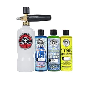 Chemical Guys EQP_313 TORQ Professional Foam Cannon and Soap Kit (4 Items)